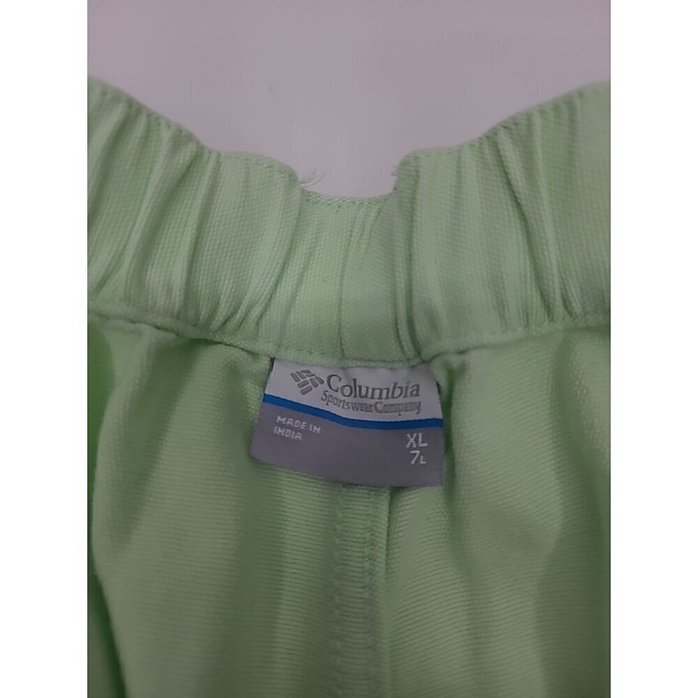 Columbia Shorts Men's Size XL 7L 100% Cotton Green Cargo Shorts - Picture 4 of 5